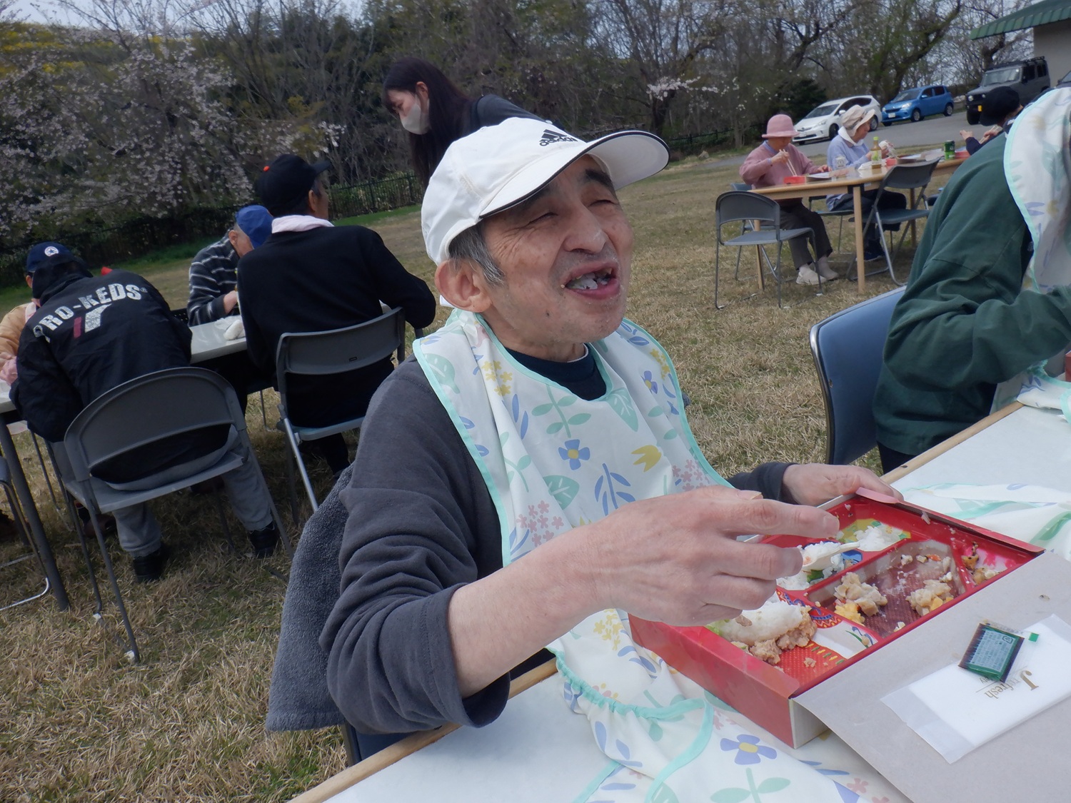 青葉寮ブログ お花見会